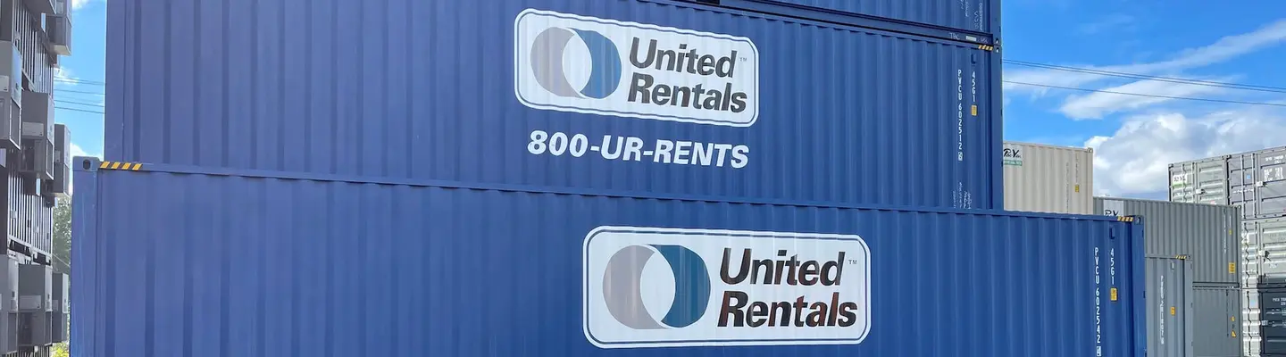 Stacked storage containers