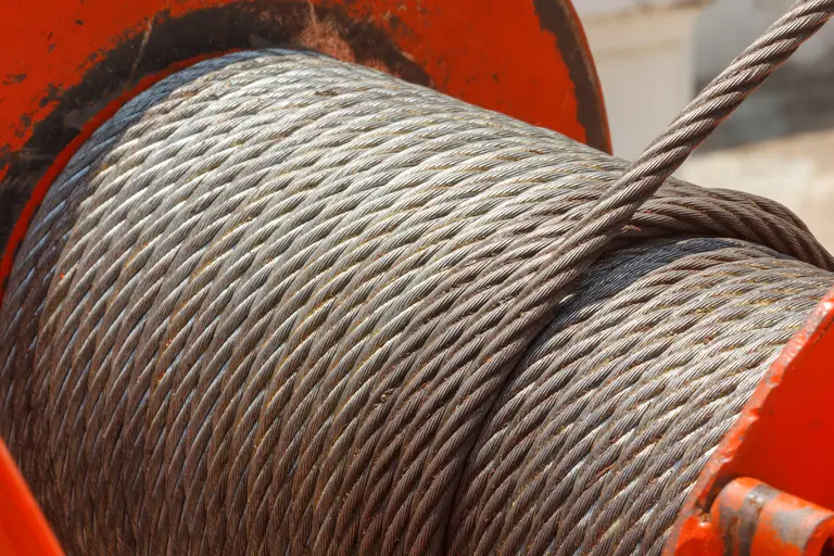 orange cable puller