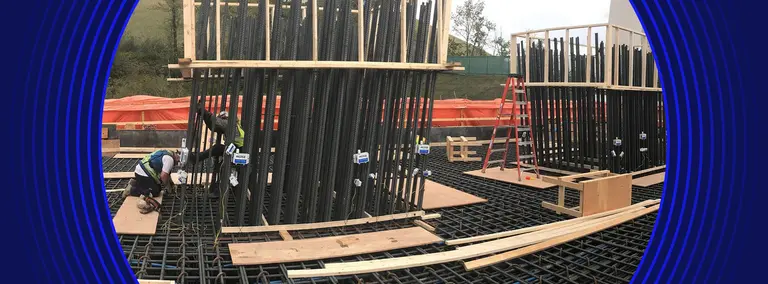 WEDGE concrete monitoring jobsite