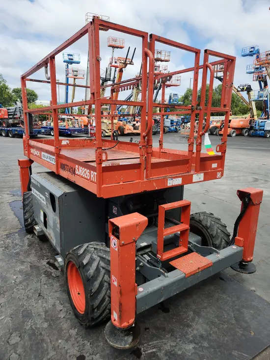 2019 Skyjack SJ6826RT Rough Terrain Scissor Lift