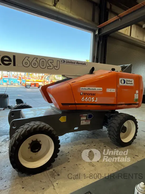 2019 Snorkel 660SJ Boom Lift