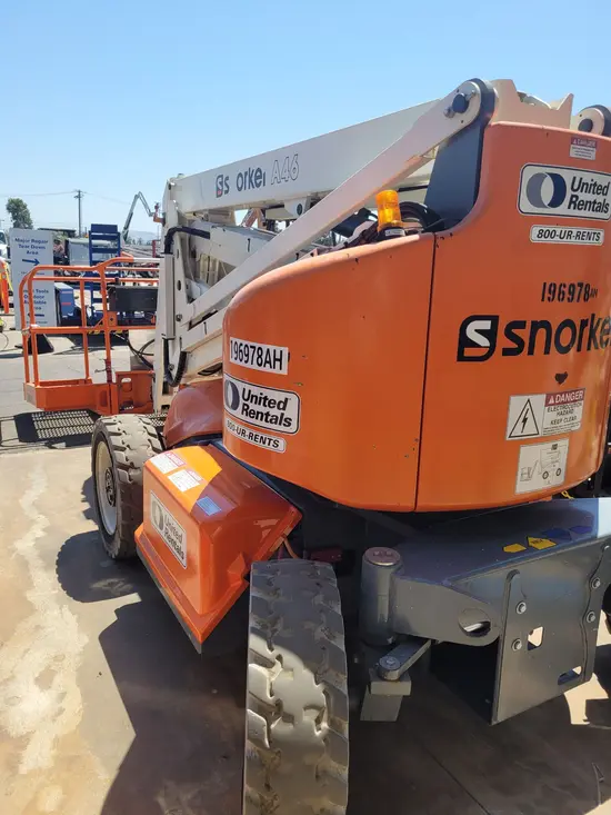 2017 Snorkel A46JE Articulating Boom Lift