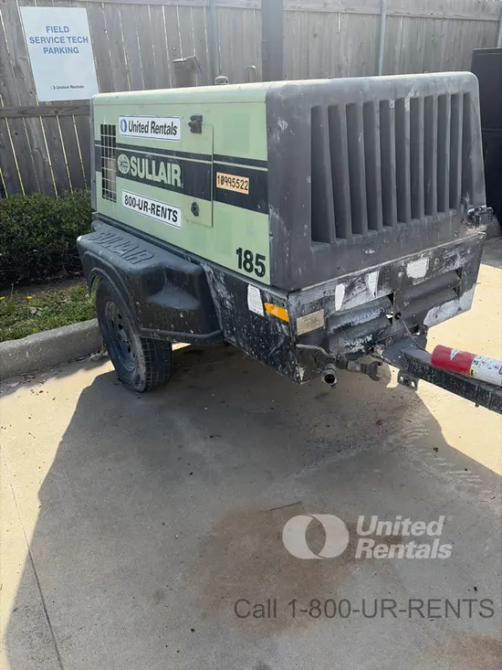 2019 Sullair 185DPQ-KU-T3 Air Compressor