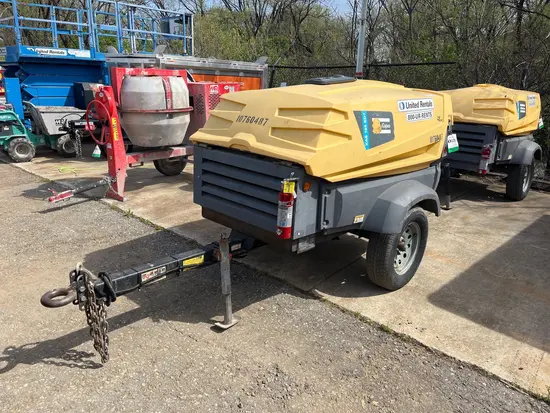 2018 Atlas Copco XAS185KD7 T4F Air Compressor