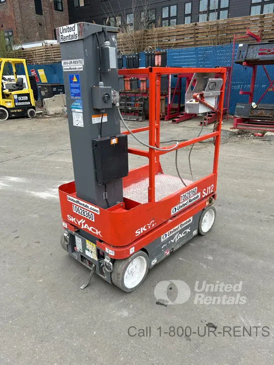 2017 Skyjack SJ12 Self-Propelled One-Person Lift