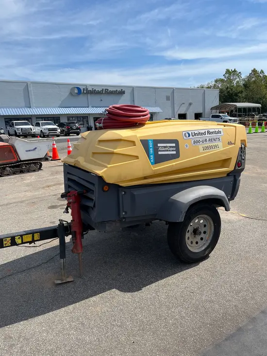 2019 Atlas Copco XAS185KD7 T4F Air Compressor