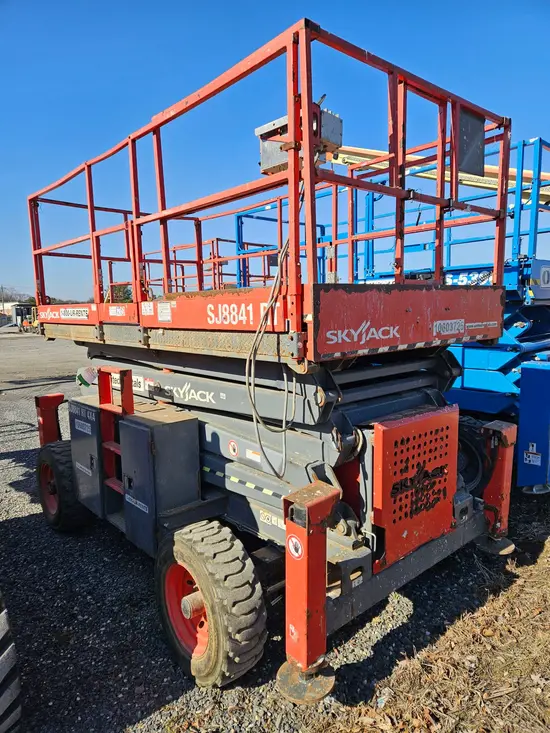2017 Skyjack SJ8841RT Rough Terrain Scissor Lift