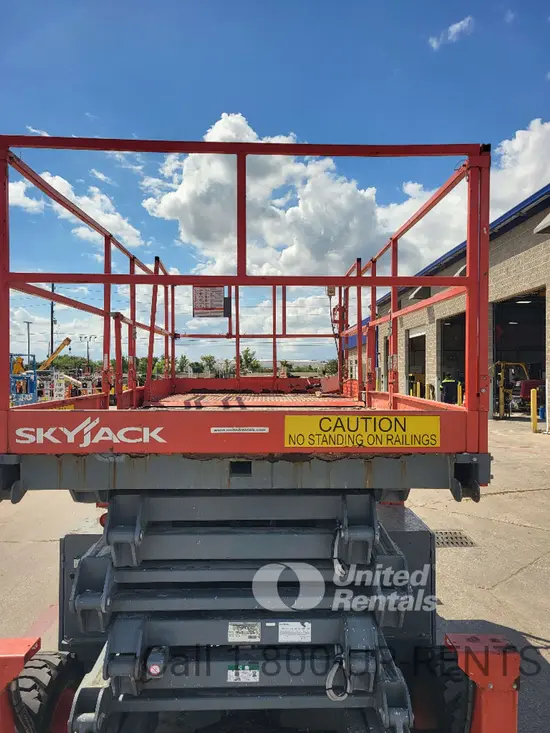2016 Skyjack SJ8841RT Rough Terrain Scissor Lift