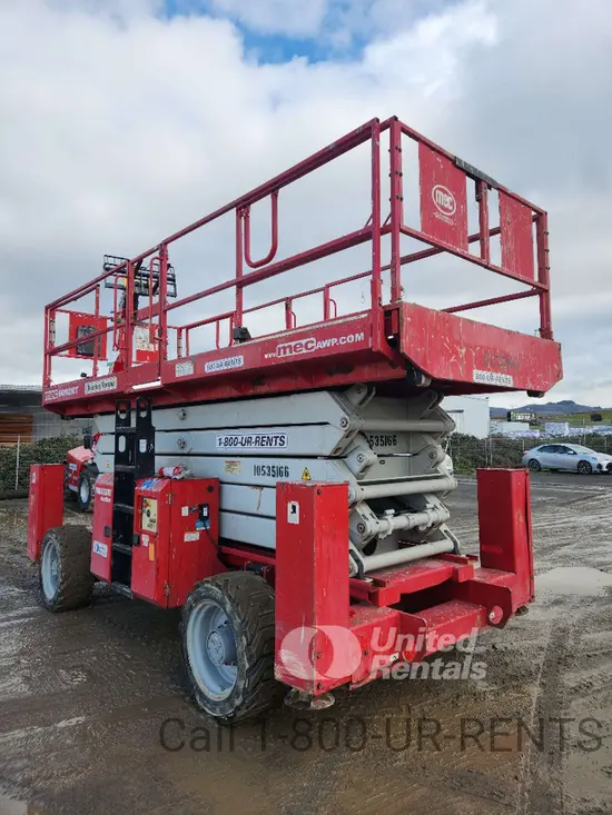 2016 MEC 6092RT Rough Terrain Scissor Lift