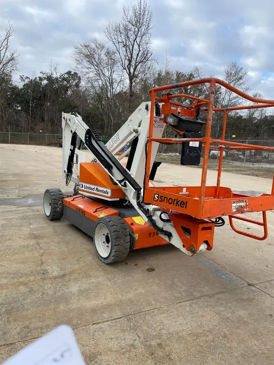 2019 Snorkel A38E Articulating Boom Lift