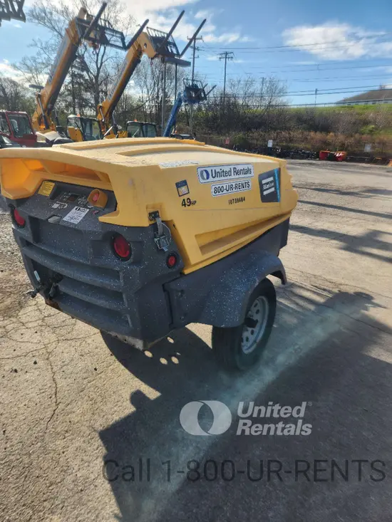 2018 Atlas Copco XAS185KD7 T4F Air Compressor
