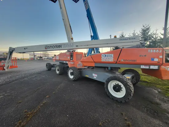 2016 Snorkel TB86J Boom Lift