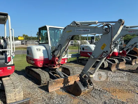 2021 Takeuchi TB240C Mini Excavator