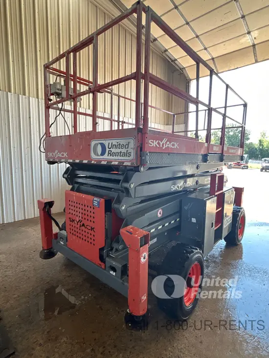 2018 Skyjack SJ8841RT Rough Terrain Scissor Lift