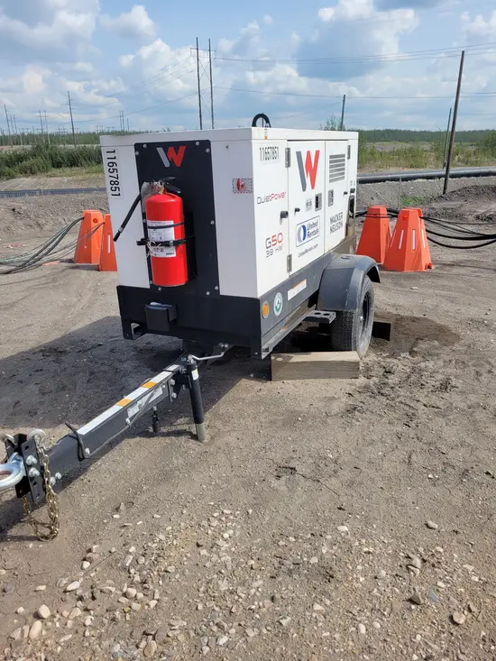 2023 Wacker Neuson G50 T4F 600V Diesel Generator