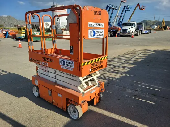 2018 Snorkel S3219E Scissor Lift