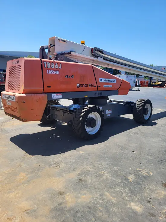 2016 Snorkel TB86J Boom Lift
