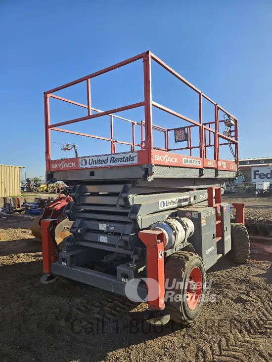 2019 Skyjack SJ8841RT Rough Terrain Scissor Lift