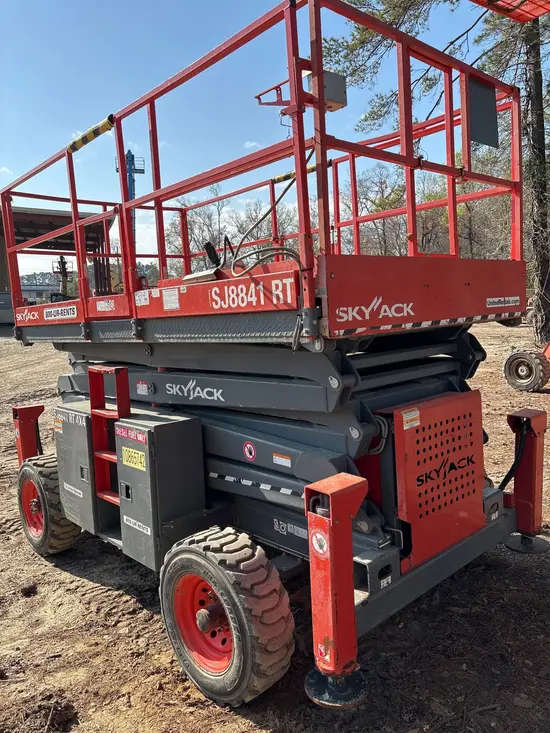 2018 Skyjack SJ8841RT Rough Terrain Scissor Lift