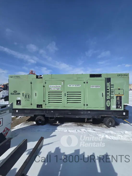 2019 Sullair OFD1550 Air Compressor