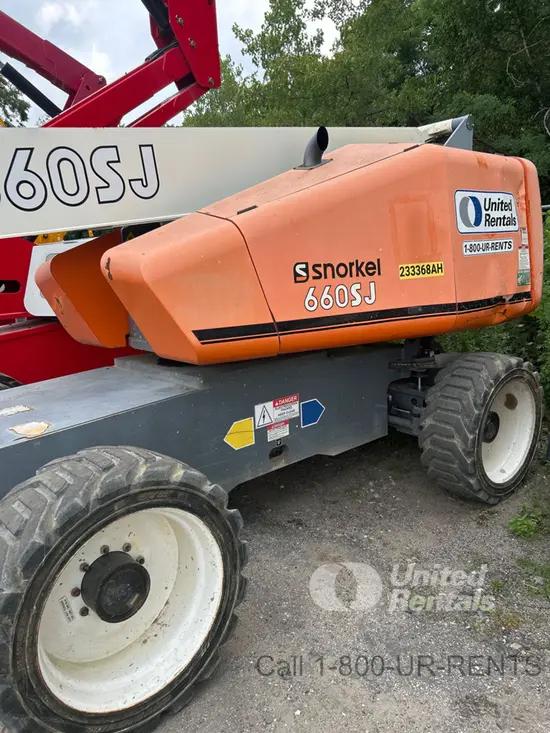 2019 Snorkel 660SJ Boom Lift