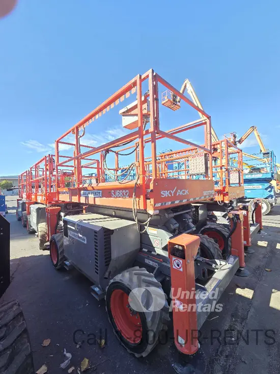 2020 Skyjack SJ6832RT Rough Terrain Scissor Lift