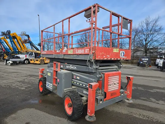 2016 Skyjack SJ8841RT Rough Terrain Scissor Lift