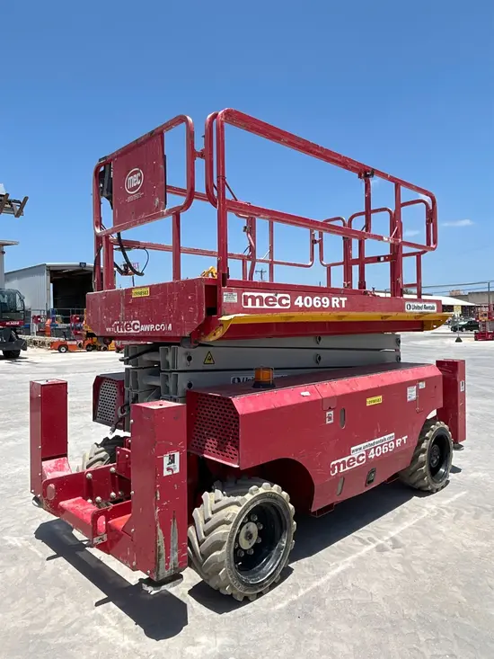 2019 MEC 4069RT Rough Terrain Scissor Lift