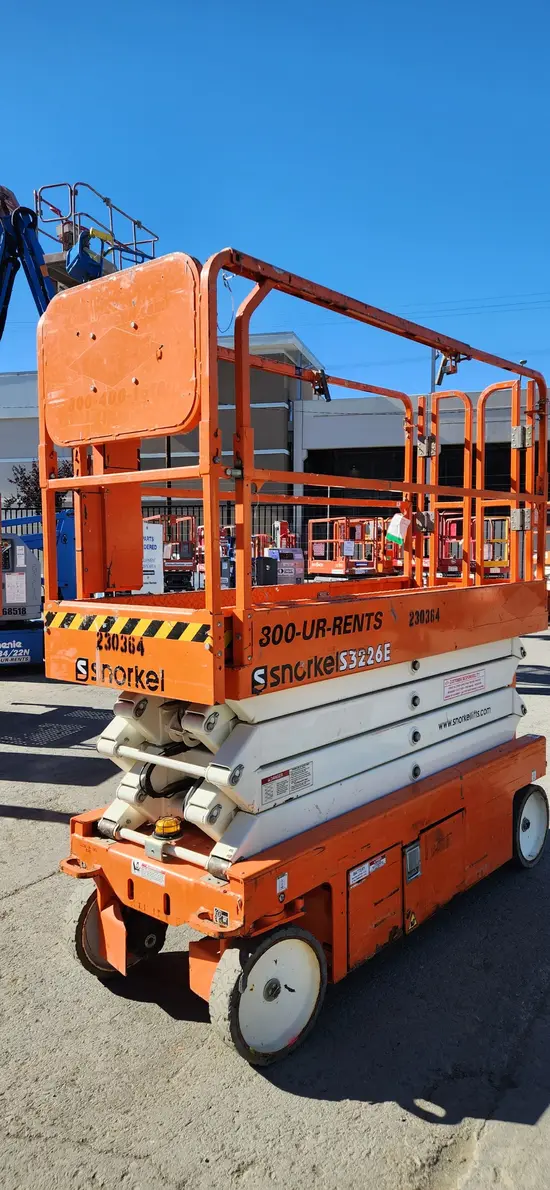 2019 Snorkel S3226E Scissor Lift
