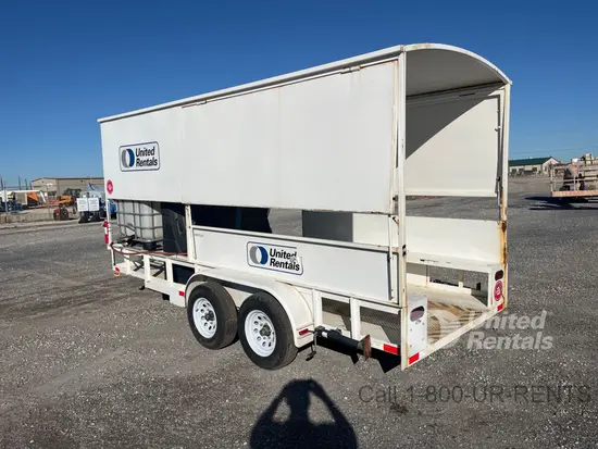 2016 Brock's Trailers 16' COOLING Evaporative Cooling Fan