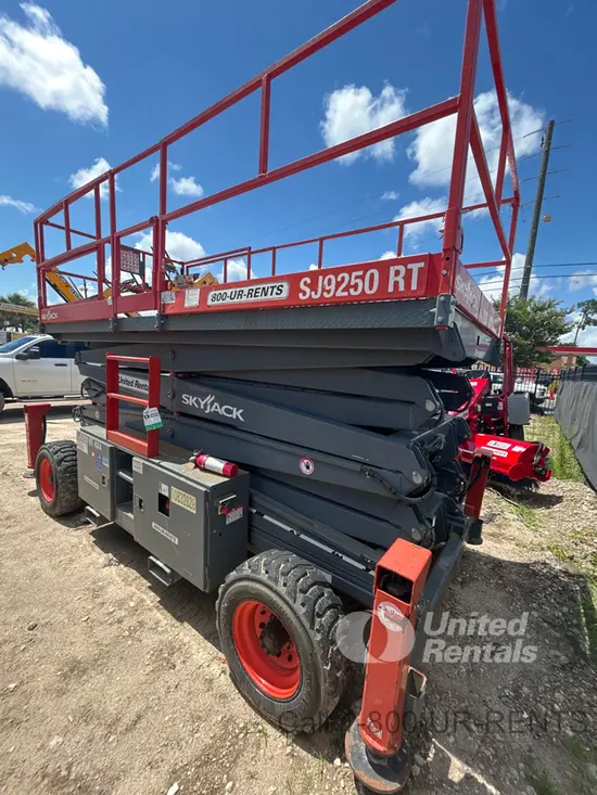 2018 Skyjack SJ9250RT Rough Terrain Scissor Lift