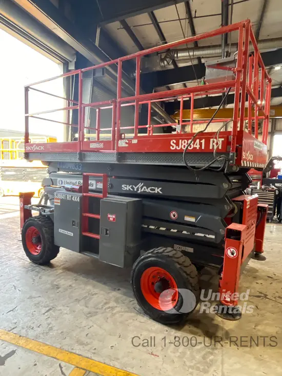 2019 Skyjack SJ8841RT Rough Terrain Scissor Lift