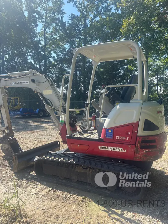 2021 Takeuchi TB235-2R Mini Excavator