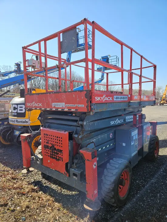 2017 Skyjack SJ8841RT Rough Terrain Scissor Lift