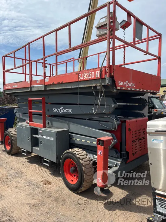 2016 Skyjack SJ9250RT Rough Terrain Scissor Lift