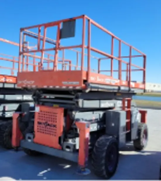 2018 Skyjack SJ8841RT Rough Terrain Scissor Lift