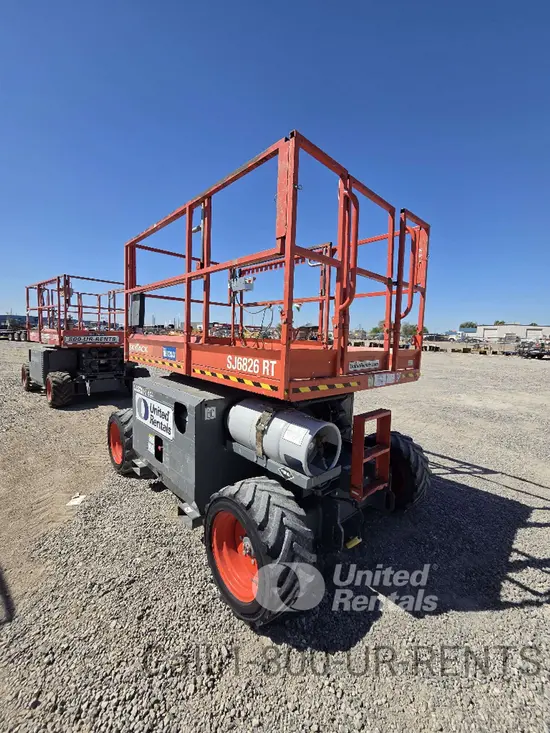 2019 Skyjack SJ6826RT Rough Terrain Scissor Lift