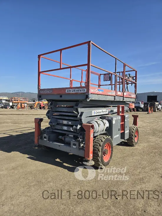 2019 Skyjack SJ8841RT Rough Terrain Scissor Lift