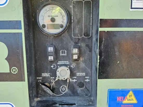 2018 Sullair 185DPQ-KU-T3 Air Compressor
