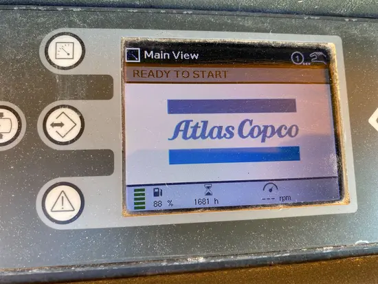 2018 Atlas Copco XAS185KD7 T4F Air Compressor