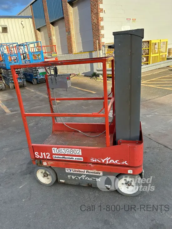 2017 Skyjack SJ12 Self-Propelled One-Person Lift