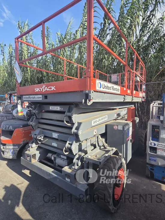 2017 Skyjack SJ8841RT Rough Terrain Scissor Lift