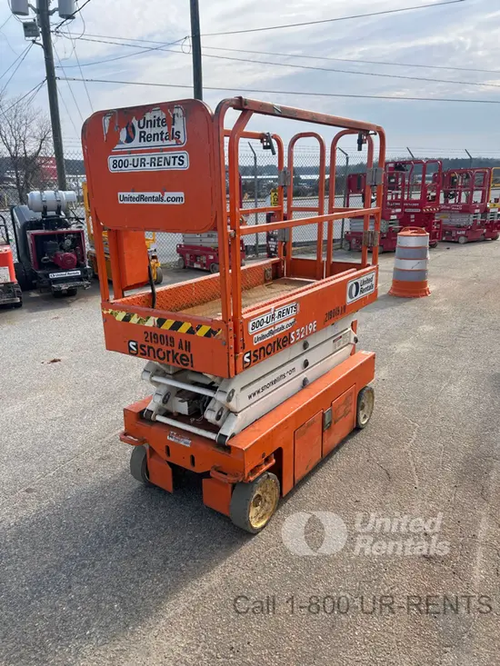 2018 Snorkel S3219E Scissor Lift