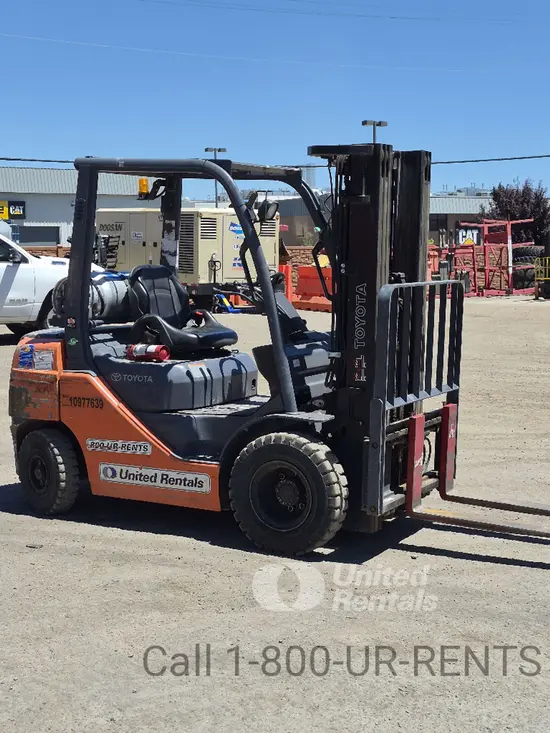 2019 Toyota 8FGU25 Warehouse Forklift