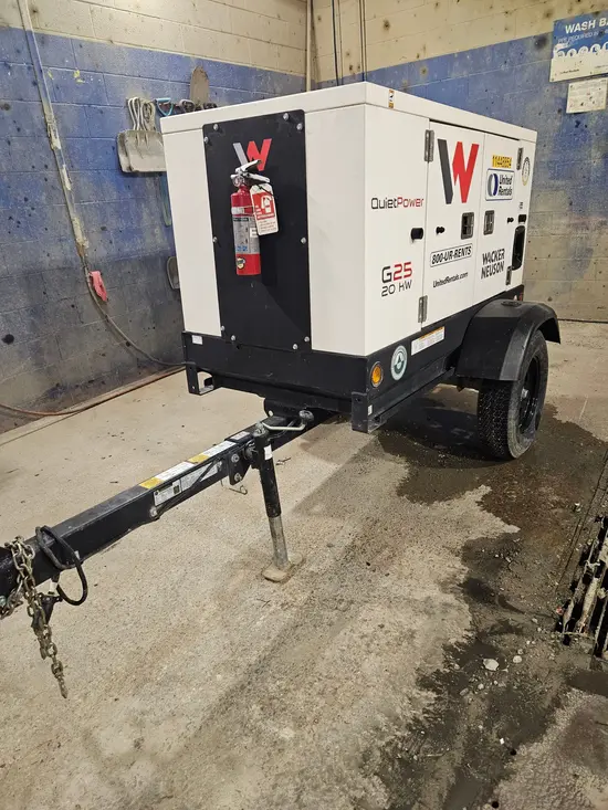 2022 Wacker Neuson G25 T4F Diesel Generator