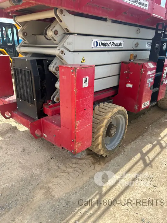 2017 MEC 6092RT Rough Terrain Scissor Lift
