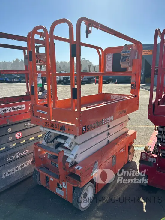 2019 Snorkel S3219E Scissor Lift