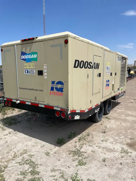 2017 Doosan HP1600WCU-T4F Air Compressor