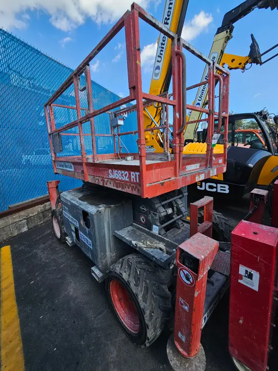 2016 Skyjack SJ6832RT Rough Terrain Scissor Lift