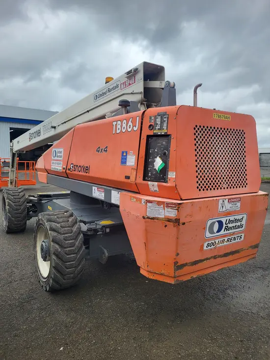 2016 Snorkel TB86J Boom Lift